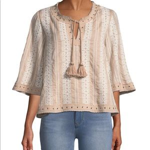 Tularosa Huxley Embroidered Top XS